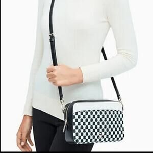 NEW Kate Spade Lauryn Multi Color Camera Bag